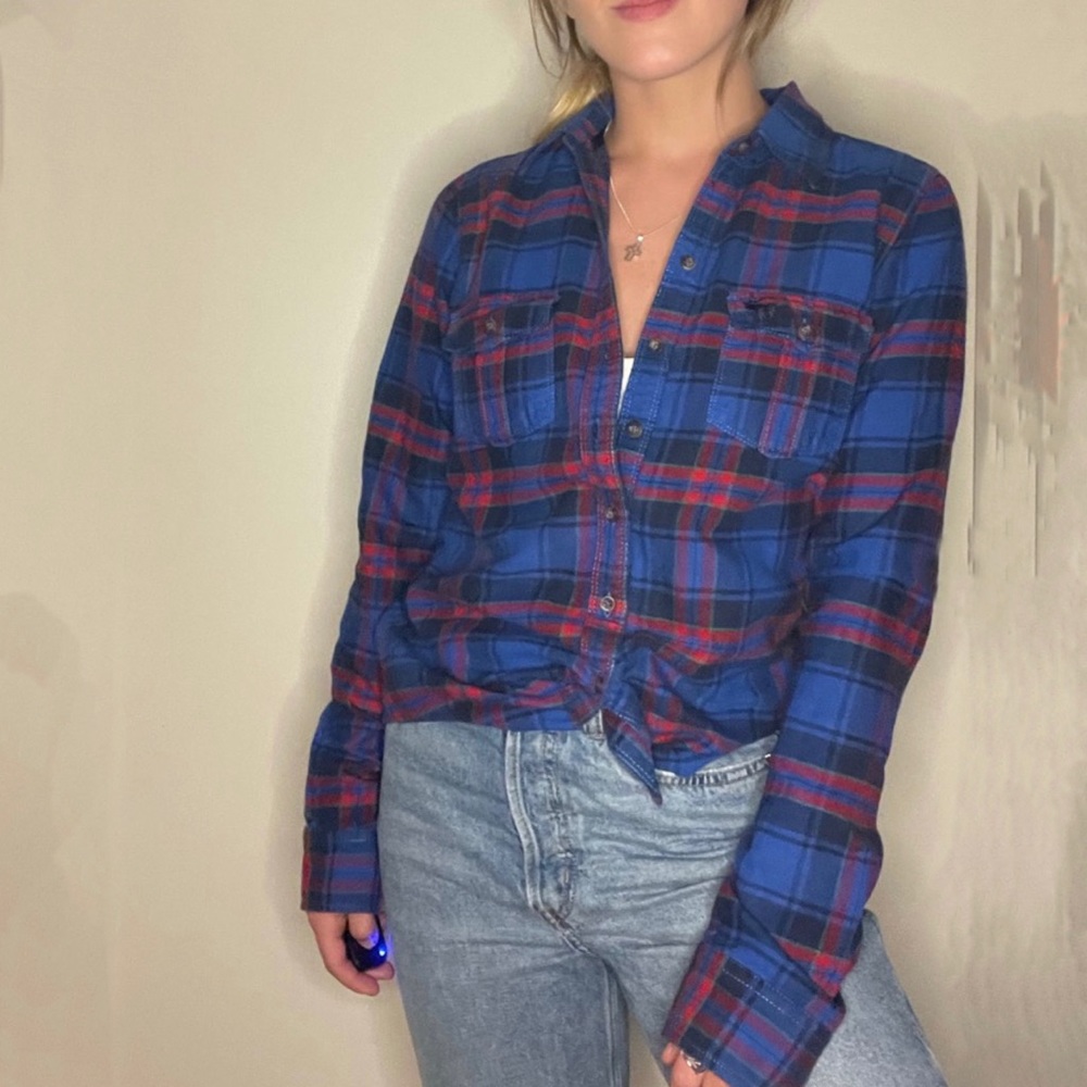 Abercrombie and Fitch Plaid Flannel